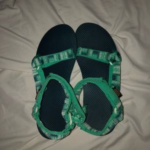 maybe worn twice tevas